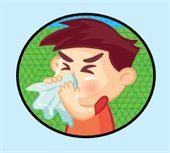 Child with runny nose