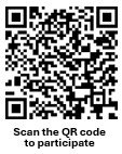 QR code which leads to https://uwashington.qualtrics.com/jfe/form/SV_6lhzhYQV4bUy47Q