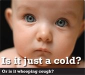 Is it a just cold or is whooping cough? Poster