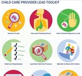 Screenshot of Child Care Provider Lead Toolkit