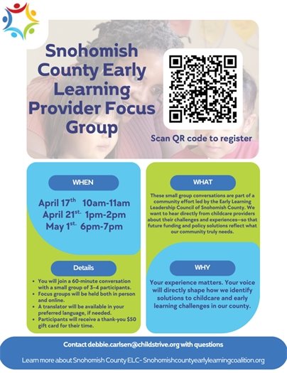 Provider Focus Group English