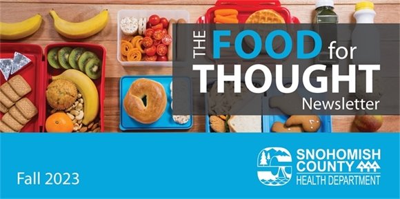 School Food for Thought Newsletter Header