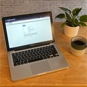 OnlineRME website on laptop