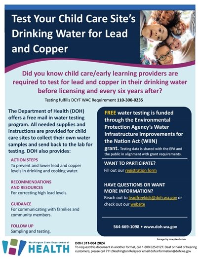 DOH Water Testing Program Flyer