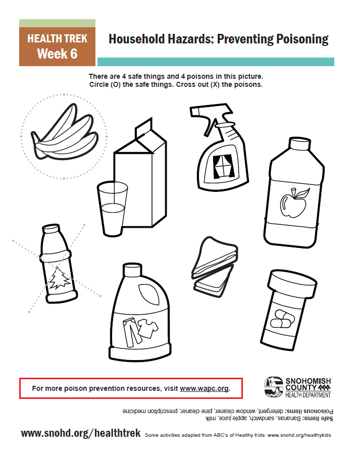 Health Trek Week 6 Activity_Preventing Poisoning