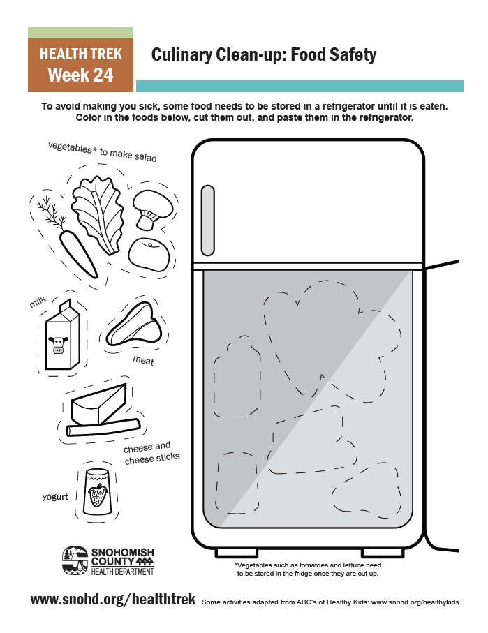 Health Trek Week 24 Activity_Food Safety